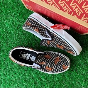 Vans Classic Slip-On Shoes Tiger Floral